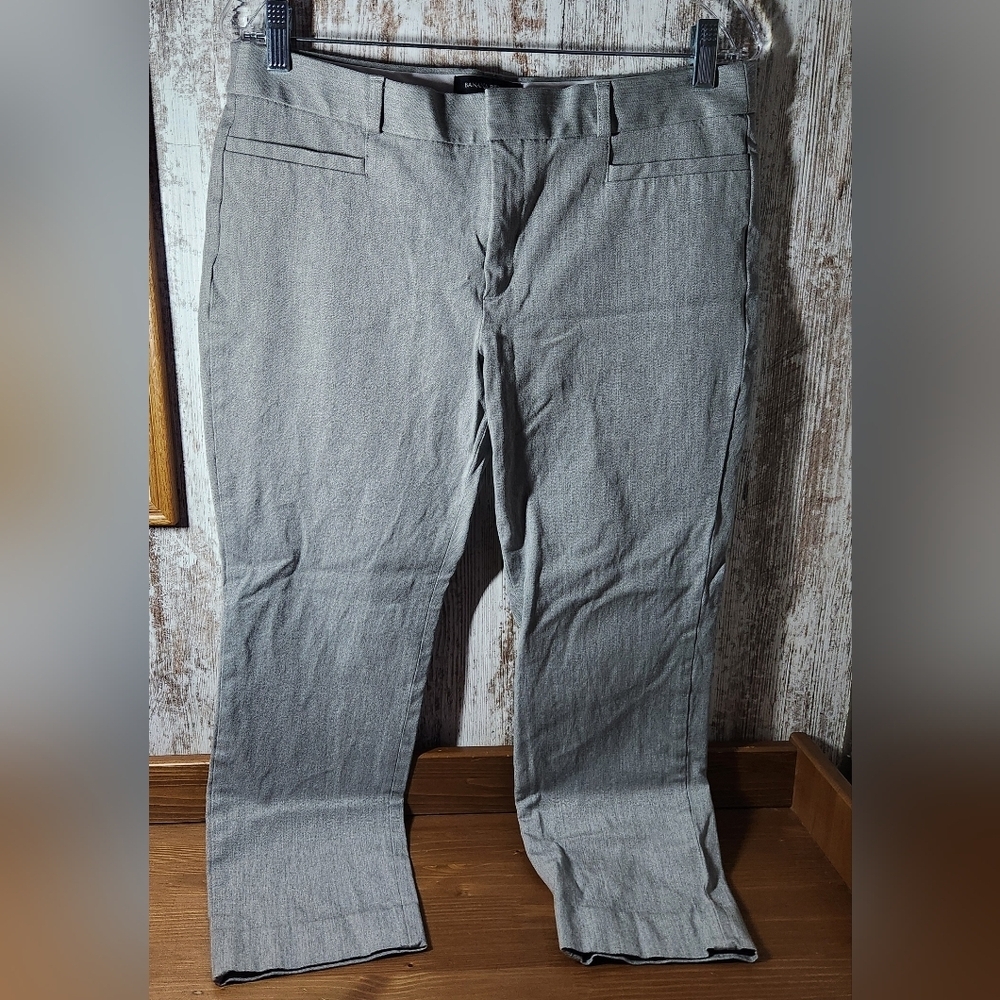 Banana Republic Gray Sloan Ankle Dress Pants 12P